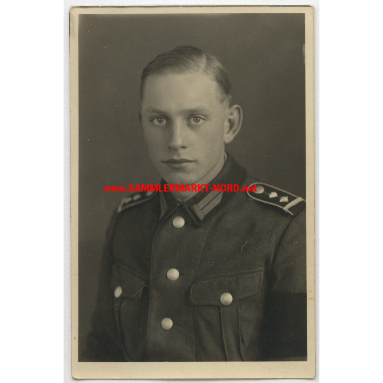Wehrmacht special leader with black mourning armlet
