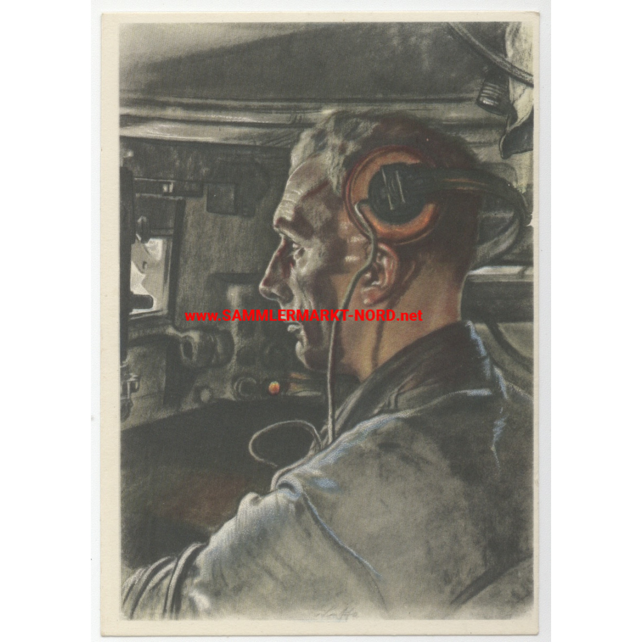 The Tank Driver (Willrich postcard)