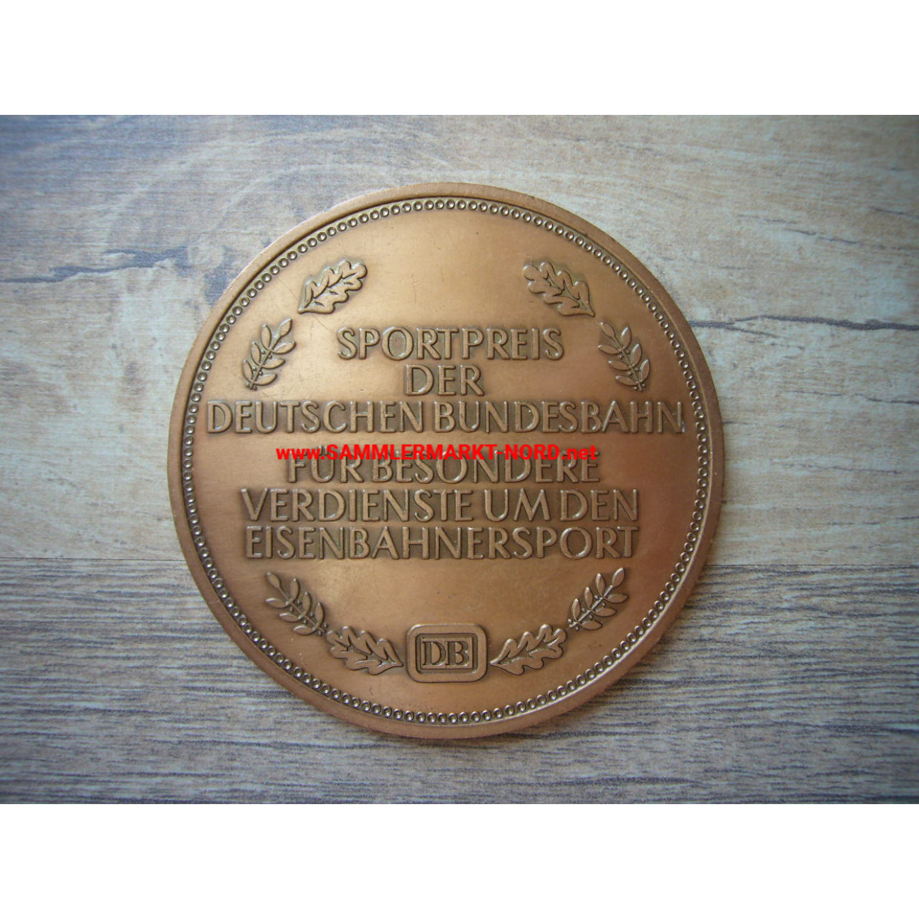 Sportpreis der Deutschen Bundesbahn - Medaille