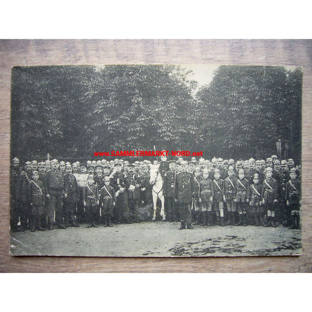 Kreisfeuerwehrtag in Itzehoe 1926 - Postkarte