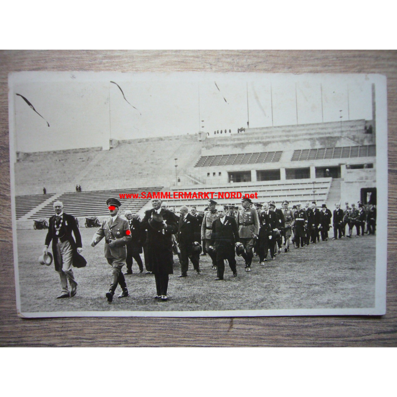 Olympische Spiele Berlin 1936 - Adolf Hitler bei der Eröffnungsfeier