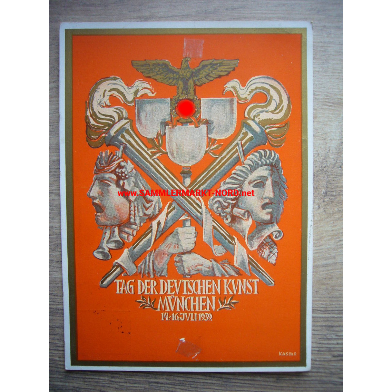 Tag der Deutschen Kunst, München 1939 - Postkarte