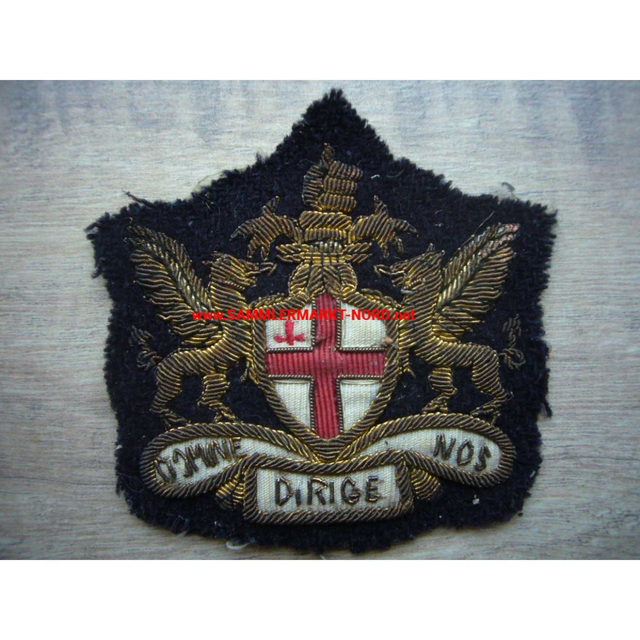 Great Britain - Royal London Militia - "Domine Dirige Nos" Cap Badge