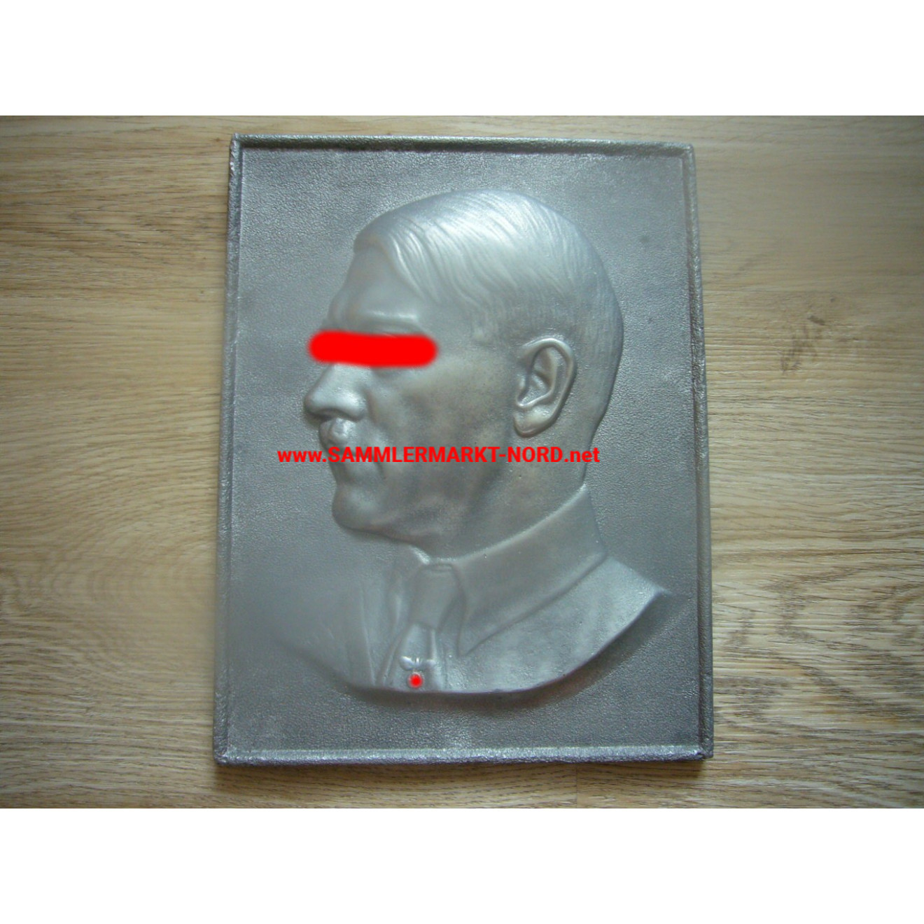 Adolf Hitler wall relief - approx. 4.5 kg
