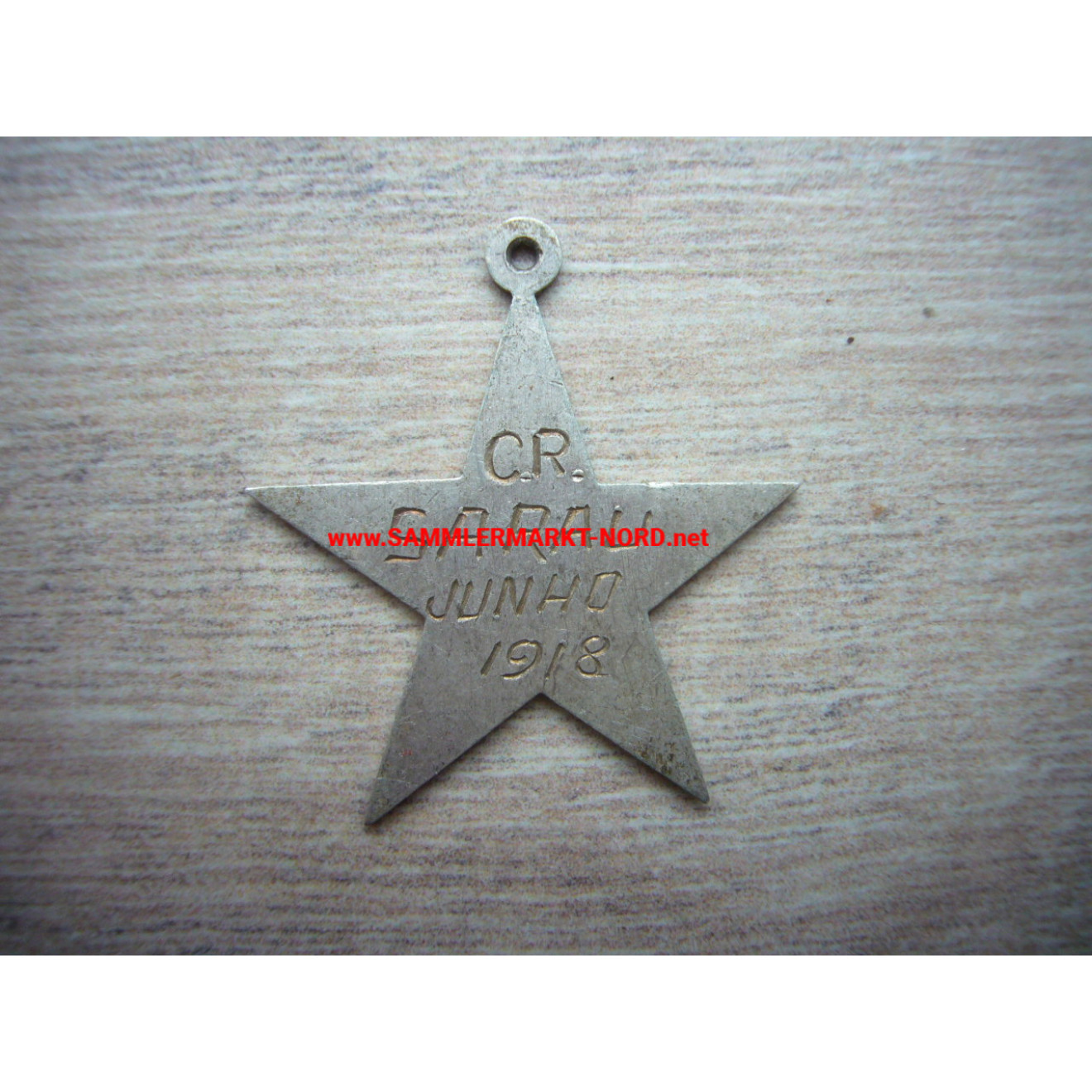 C. R. SARAU, Junho 1918 - Star pendant