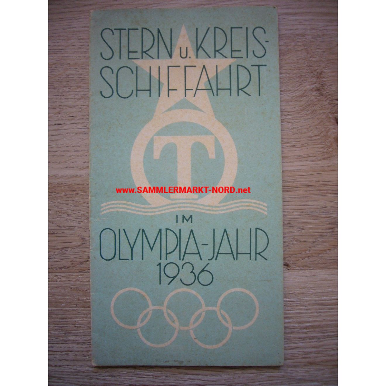 Berlin - Star and Circle Shipping in the Olympic Year 1936 - Brochure
