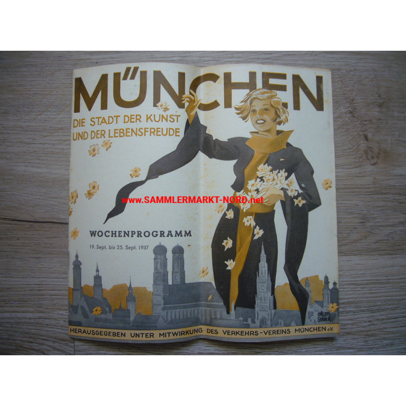 Munich - City of art and joie de vivre - Brochure 1937
