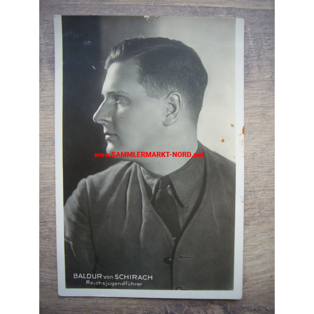 Reichsjugendführer Baldur von Schirach - Hoffmann postcard