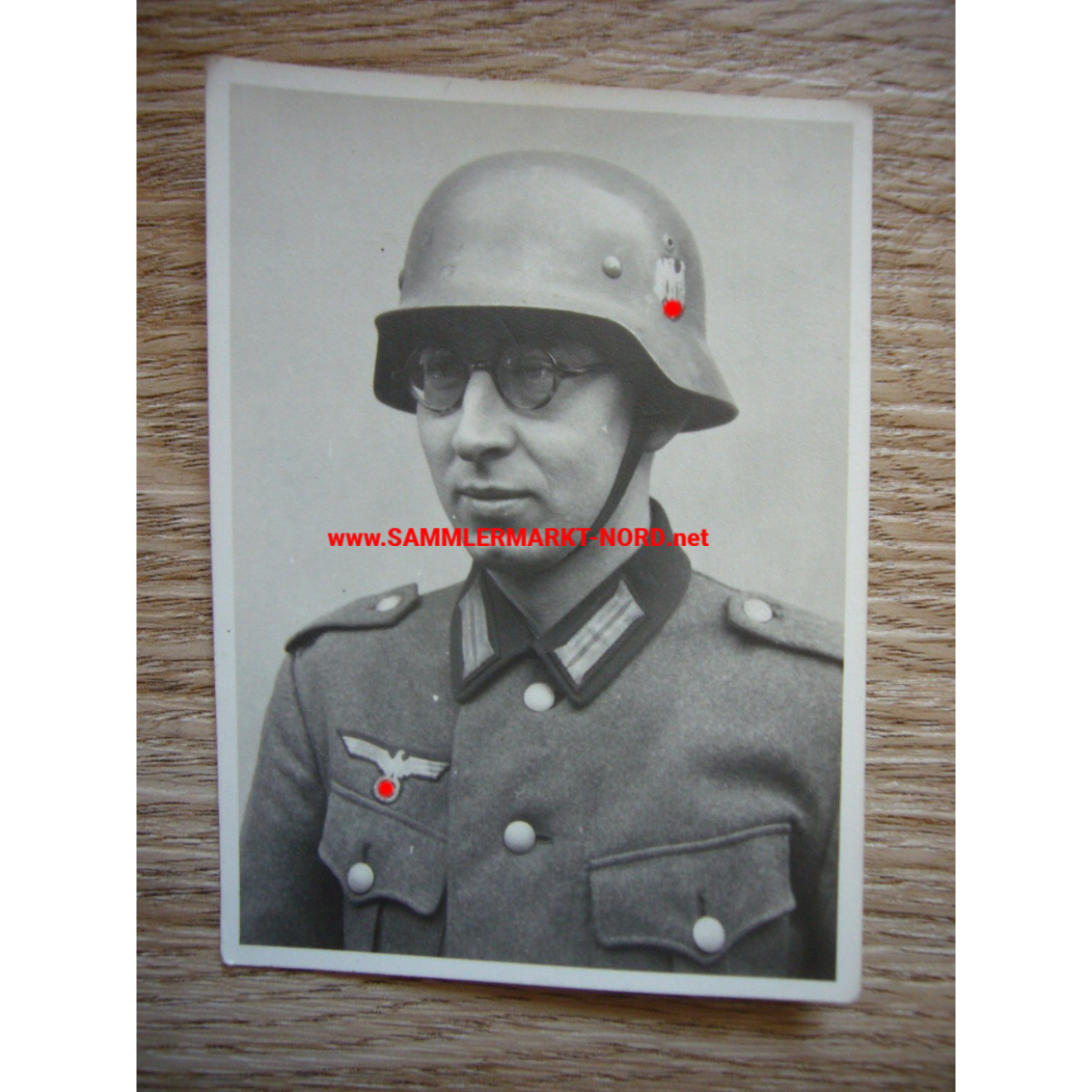 Paris (France) - Wehrmacht private with steel helmet