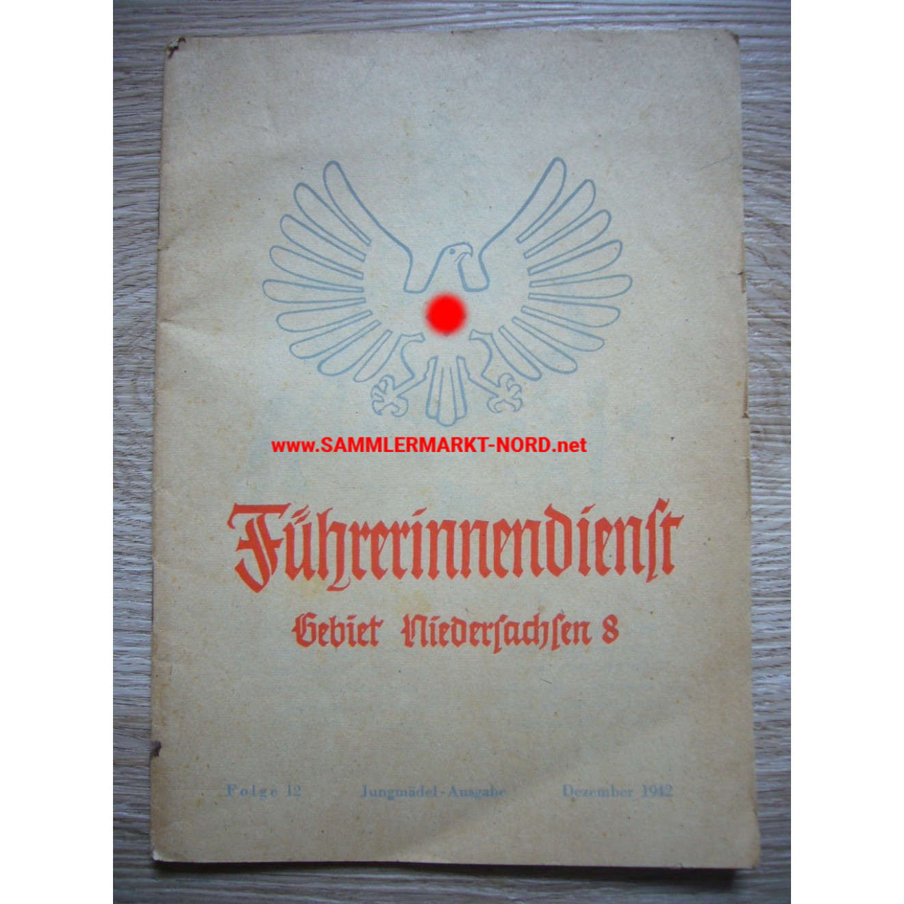 BDM Führerinnendienst - Gebiet Niedersachsen 8 - 1942