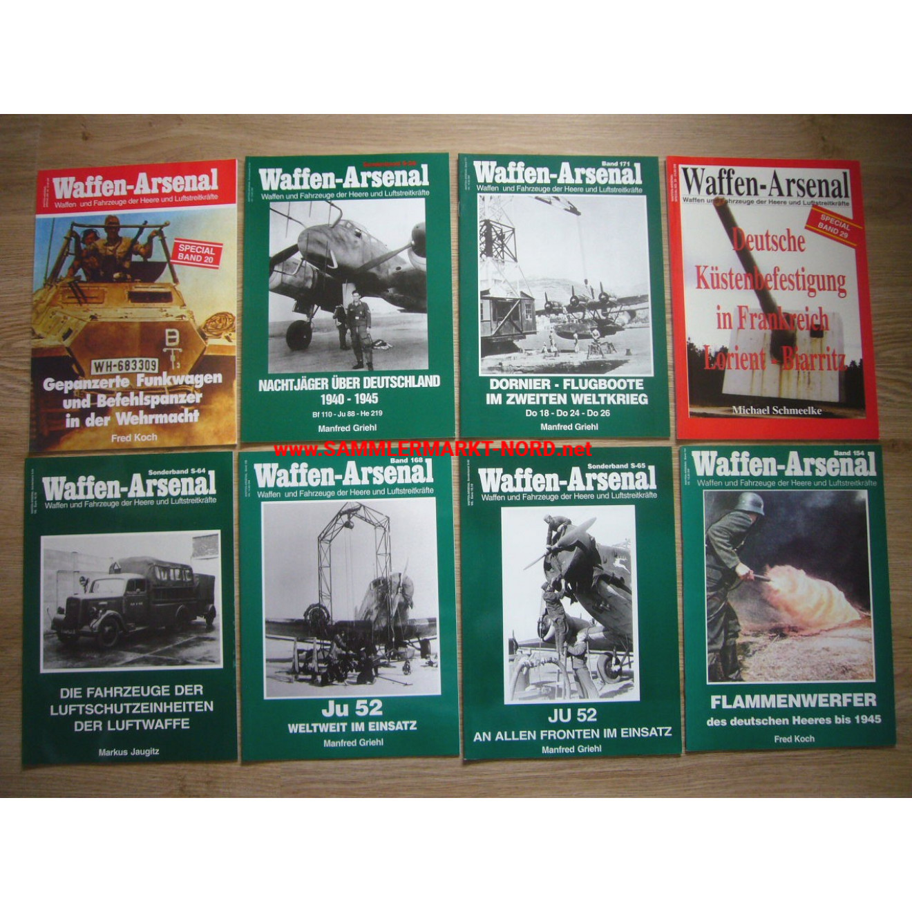 8 x Waffen-Arsenal Hefte - auch Sonderhefte