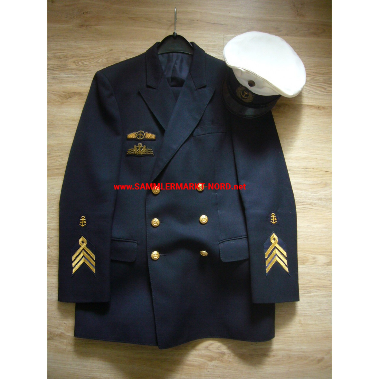 Bundesmarine - Oberstabsbootsmann - complete uniform with trousers & cap