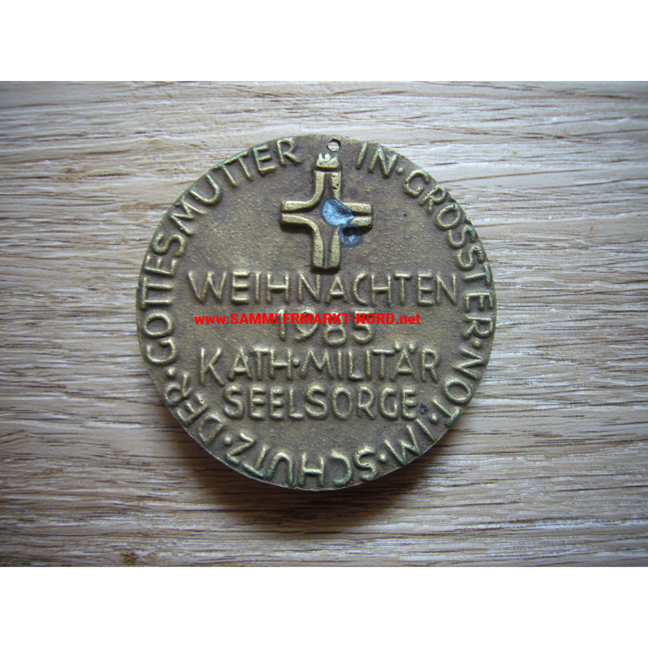 Bundeswehr - Catholic Military Chaplaincy - Christmas 1985 - Medal