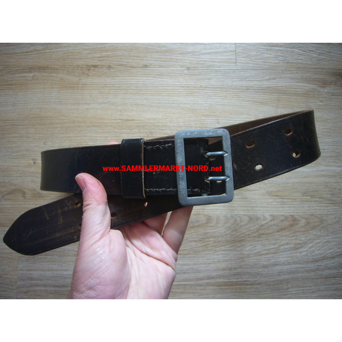 BRD fire brigade - two-pin belt black - 100 cm