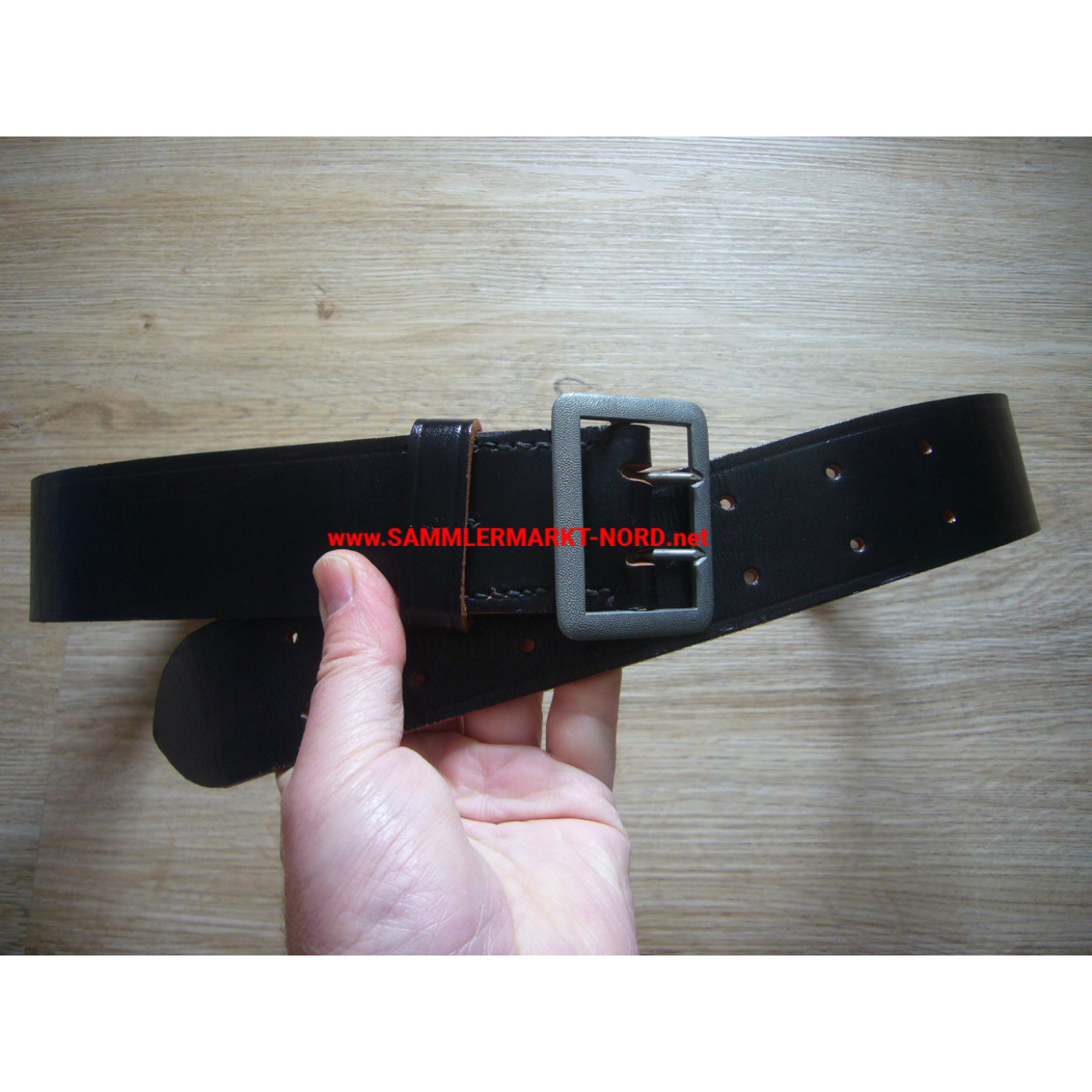 BRD Fire brigade - two-pin belt buckle with belt 100 cm