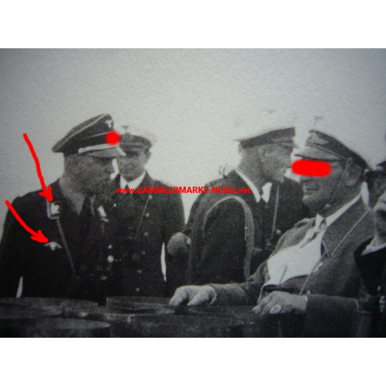 Panzerschiff Deutschland - SS - Gruppenführer mit Blutorden der NSDAP & Hermann Göring