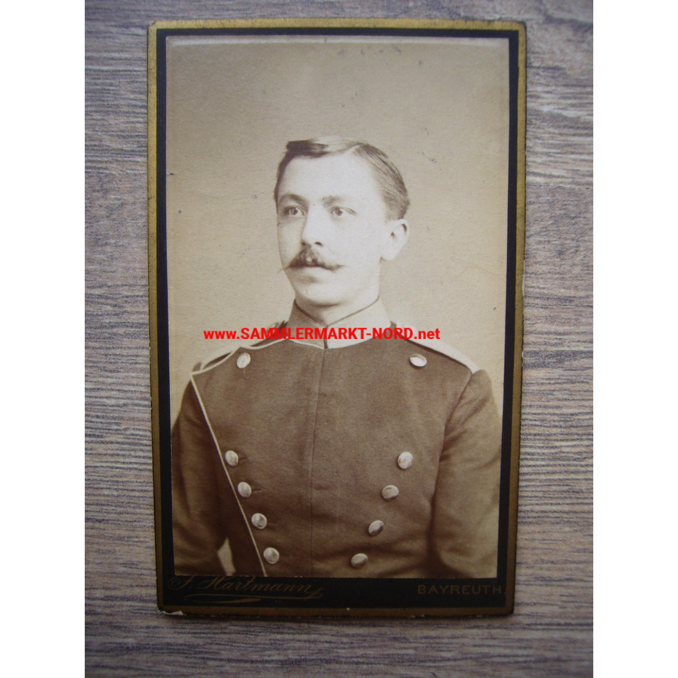 Cabinet photo - Royal Bavarian 6th Chevaulegers Regiment "Prince Albrecht of Prussia"