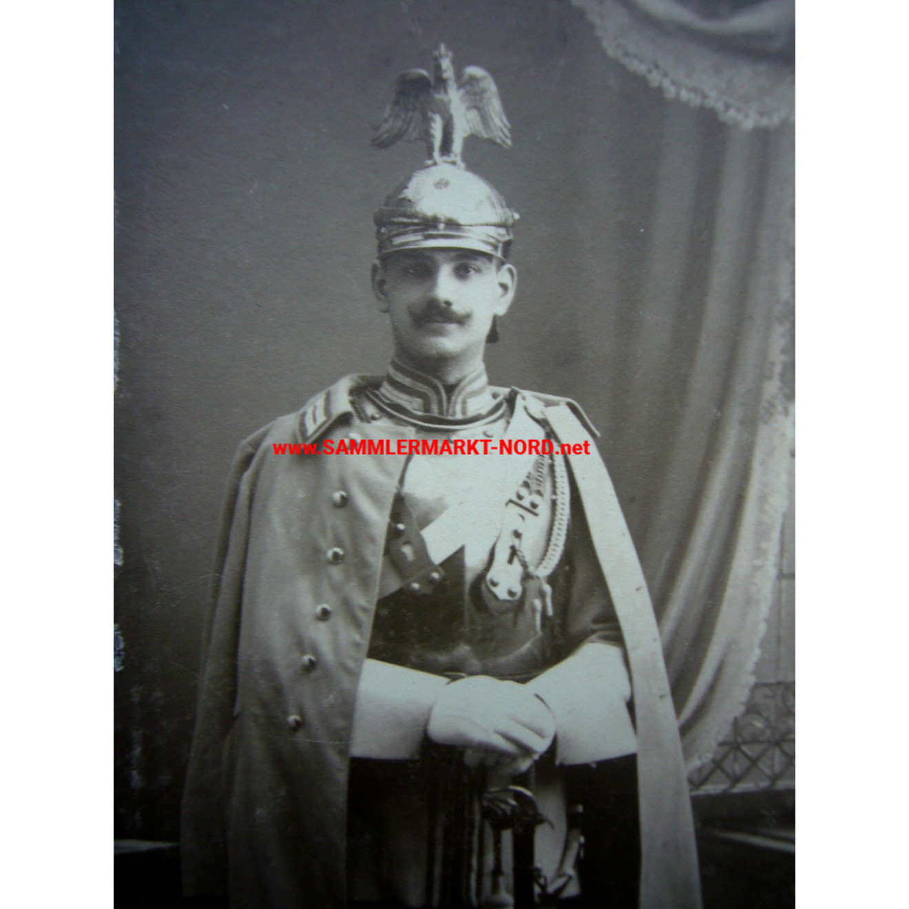 Cabinet photo - Cuirassier of the Garde Du Corps (Berlin)