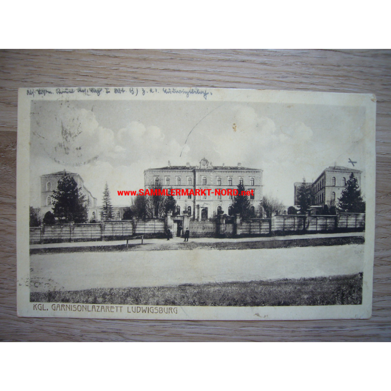 Royal Garrison Hospital Ludwigsburg - Postcard