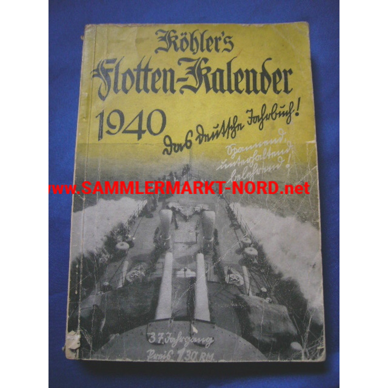 Köhler´s Flotten-Kalender 1940