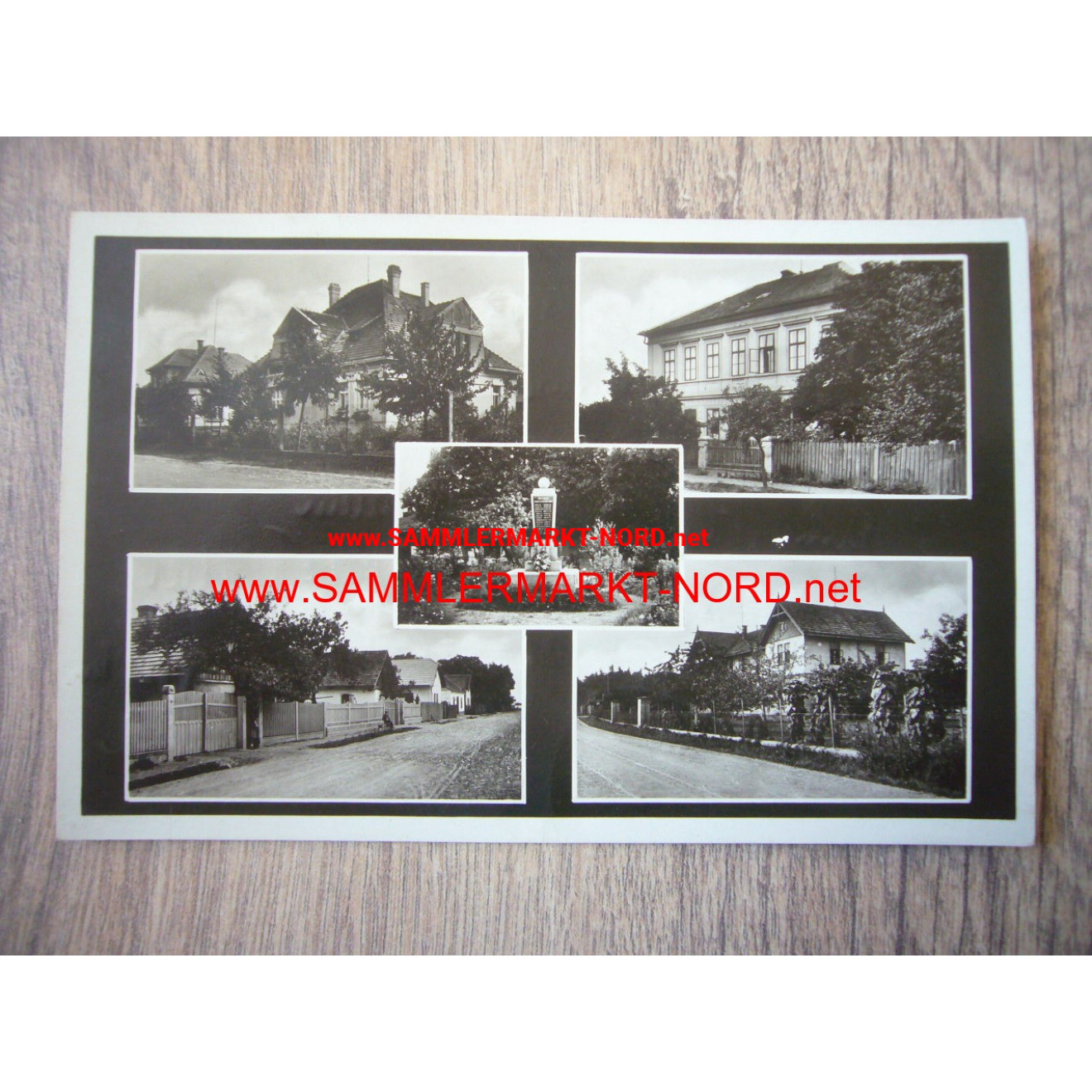 Truppenlager Lipnik (Sudetenland) - Postkarte