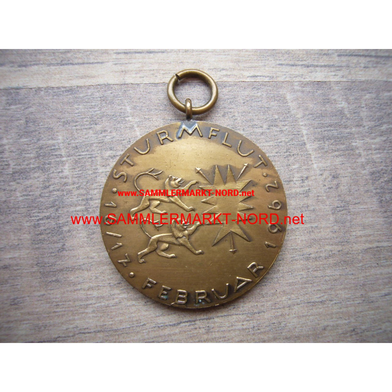 Schleswig-Holstein - Storm surge medal 1962