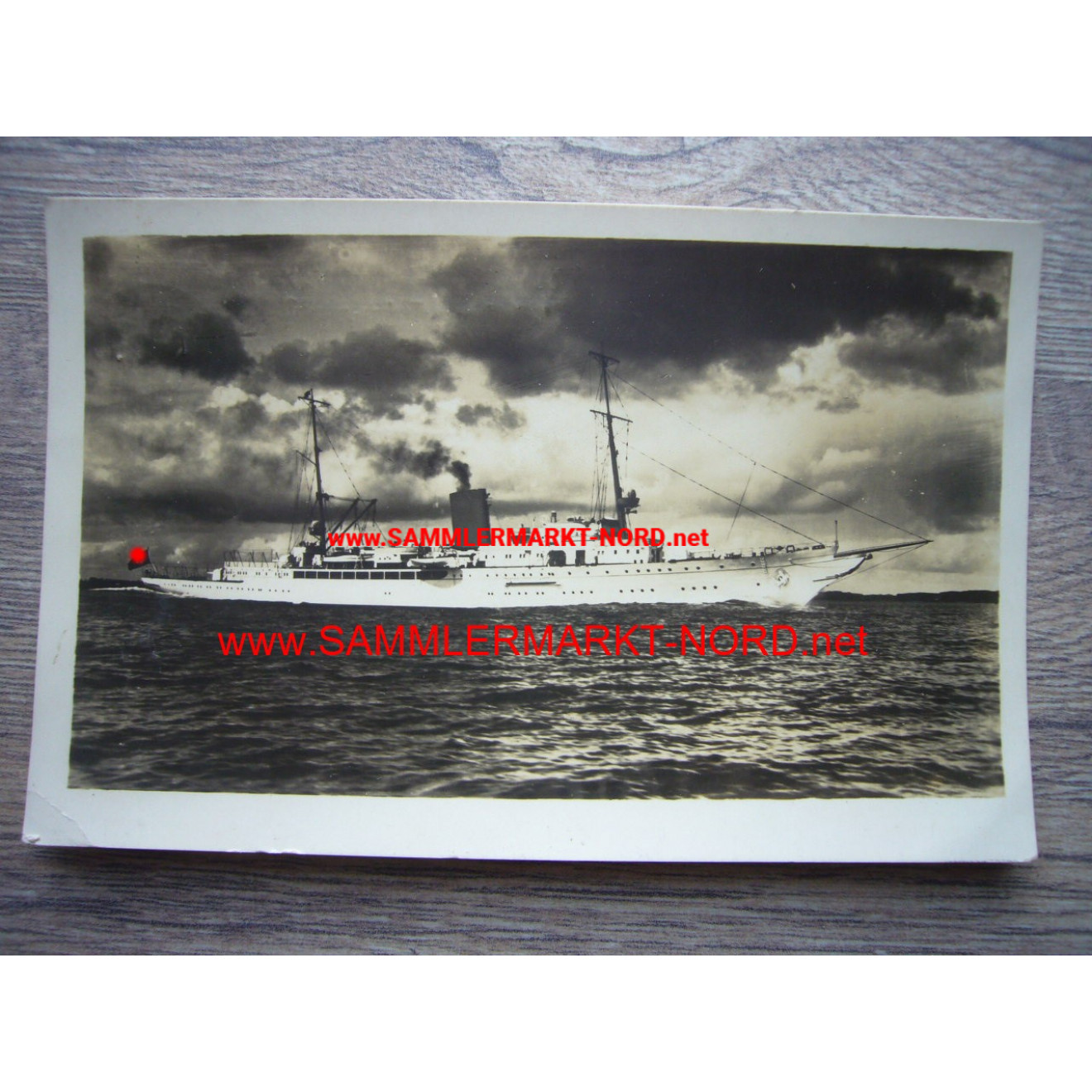 State yacht "Aviso Grille" - postcard