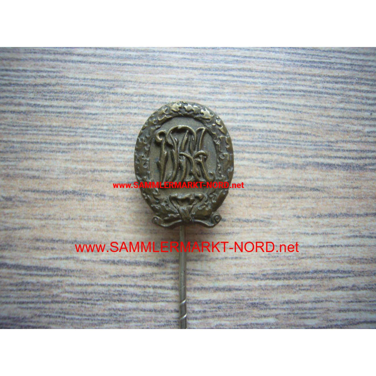 DRA Sportabzeichen in Bronze - Miniatur