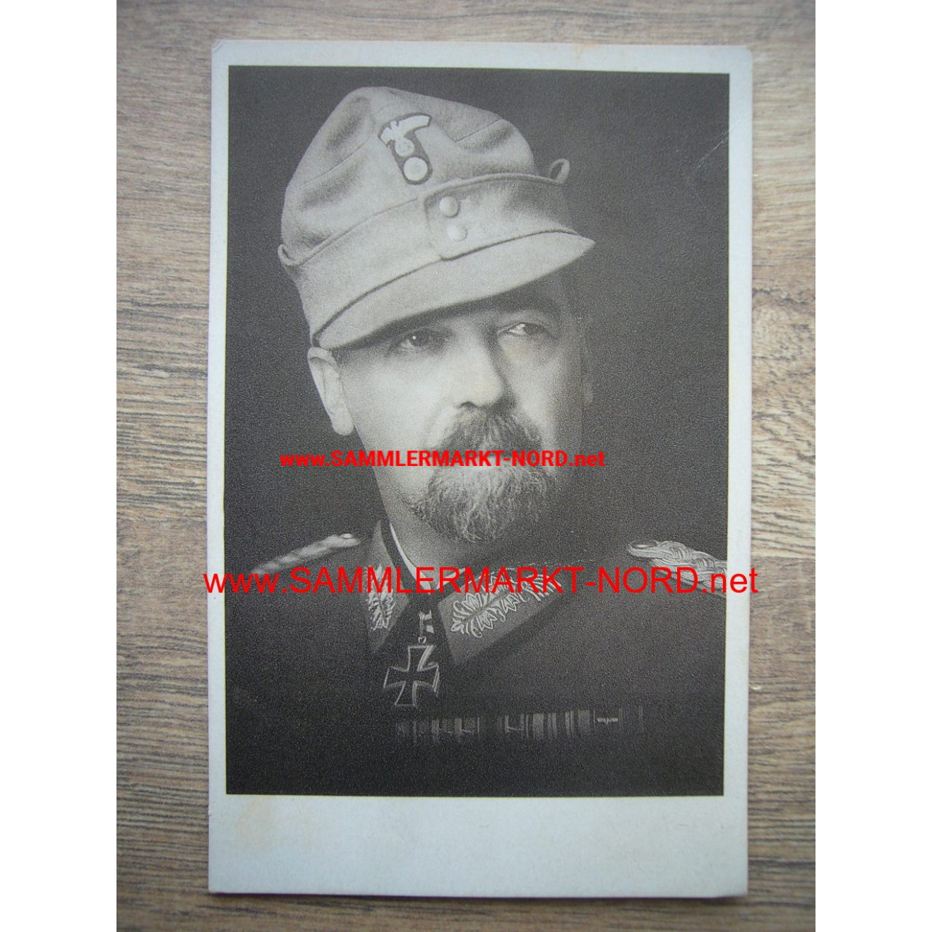 Generalleutnant JULIUS RINGEL (RK) - Postkarte
