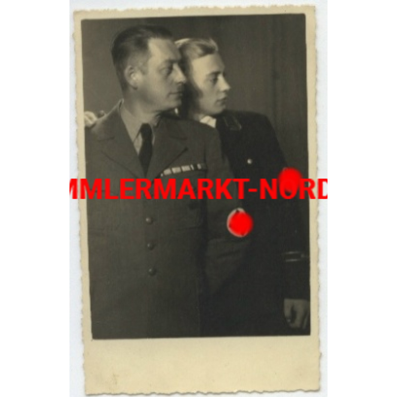 Soldat der SS - TK Standarte "Oberbayern" mit seinem Vater