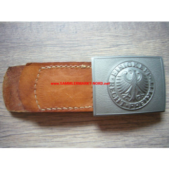 Bundeswehr - Belt buckle with leather tongue
