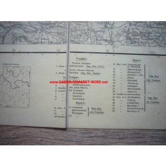 Reichswehr - Map "Large Exercise 1930"