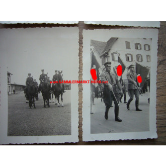 6 x Foto Freudenstadt (Schwarzwald) - Aufmarsch der NSDAP