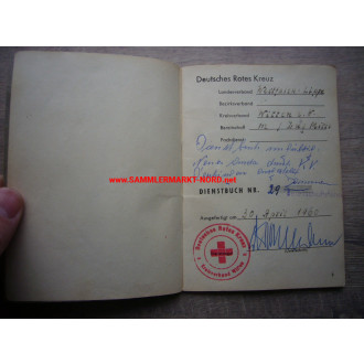 DRK German Red Cross - service book