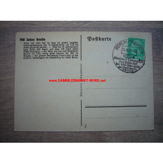 Jubiläum 700 Jahre Stadt Berlin 1937 - Postkarte