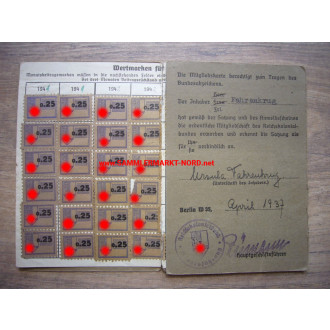 Reichskolonialbund - ID card