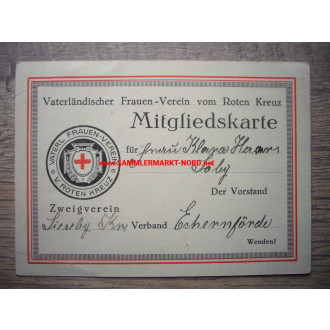 Vaterländischer Frauenverein Sieseby - Mitgliedskarte