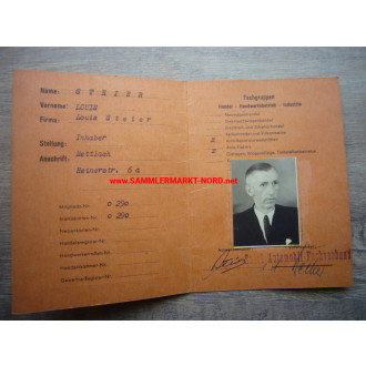 Saarland Automobile Association - membership card