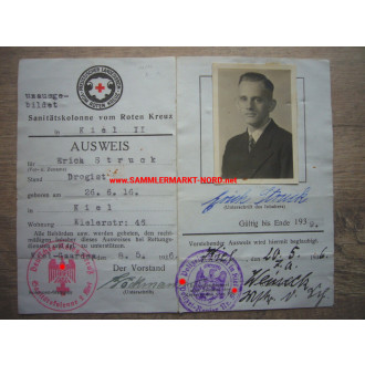 Red Cross medical corps - ID card