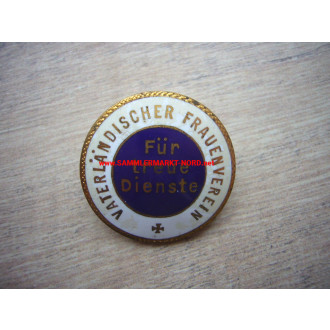 Vaterländischer Frauenverein (VFV) - Badge of honor "For faithful service" 1st version