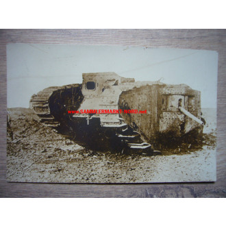 Photo 1st World War - French tank