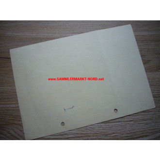 Iron Cross Certificate - 9th / Flak 241 - Major General KARL DRUM - Autograph