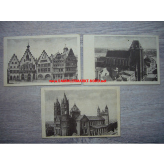 3 x postcard WHW Winterhilfe 1933/34