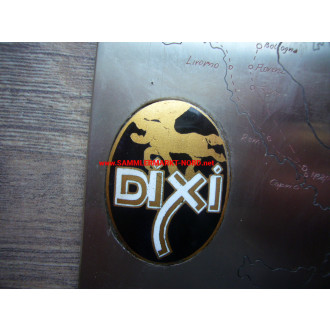 DIXI, vehicle factory Eisenach - journey 1932 from Berlin to Naples - car badge