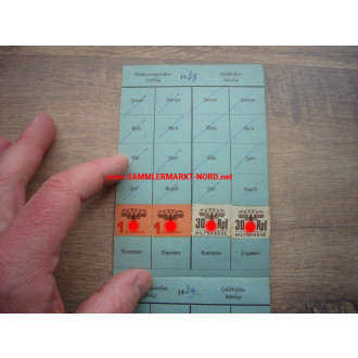 NSKK receipt card / identity card (Lahr / Baden)