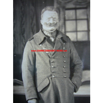 Generalfeldmarschall Paul von Hindenburg - Schauspieler in einem Kriegsgefangenenlager
