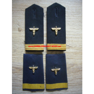 Bundesmarine - Administrative officer - Pair of shoulder boards & oversleeves