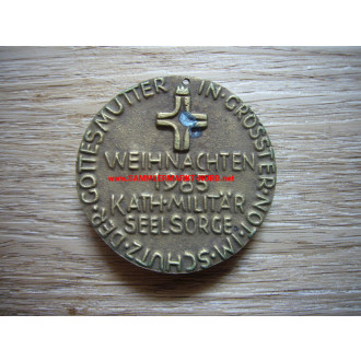 Bundeswehr - Katholische Militär Seelsorge - Weihnachten 1985 - Medaille