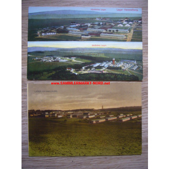 2 x Postkarte - Lager Hammelburg - Nördliches & Südliches Lager