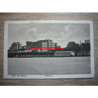 Kehl am Rhein - Ansicht der Kaserne - Postkarte